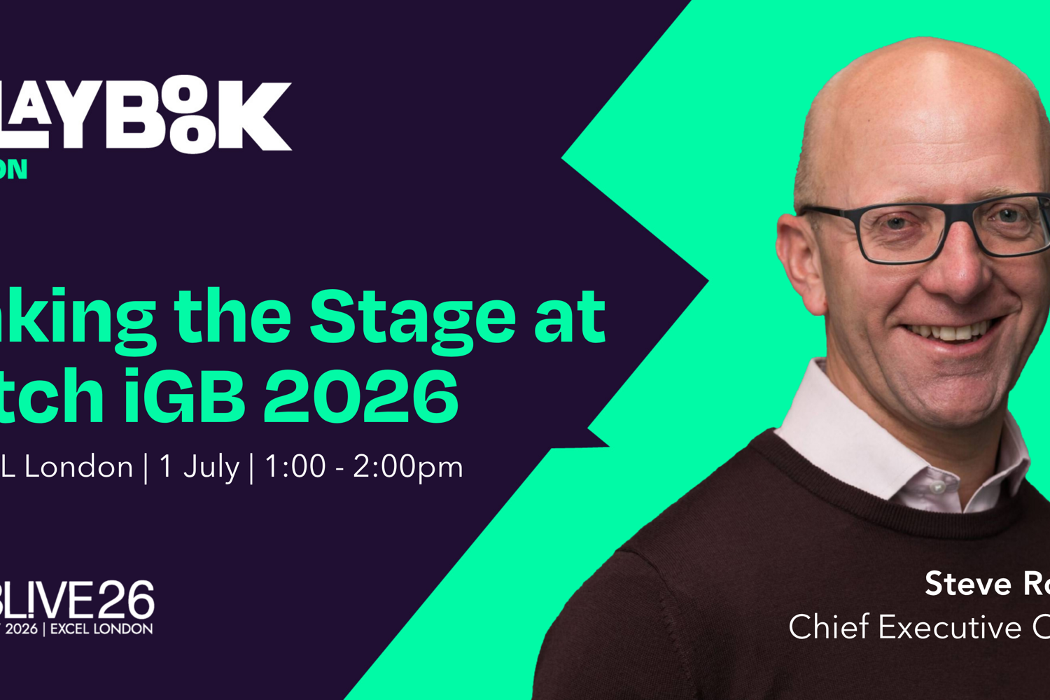 Playbook Fusion shortlisted to present at Pitch iGB L!VE 2026 ...